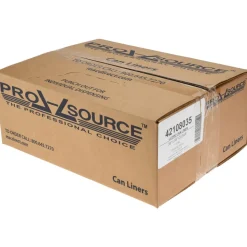 Heavy Duty Trash Bags: 60.000 gal, 1.1 mil, Pack of 100