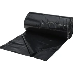 Heavy Duty Trash Bags: 33.000 gal, 1.25 mil, Pack of 100
