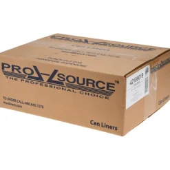 Heavy Duty Trash Bags: 60.000 gal, 1.1 mil, Pack of 100