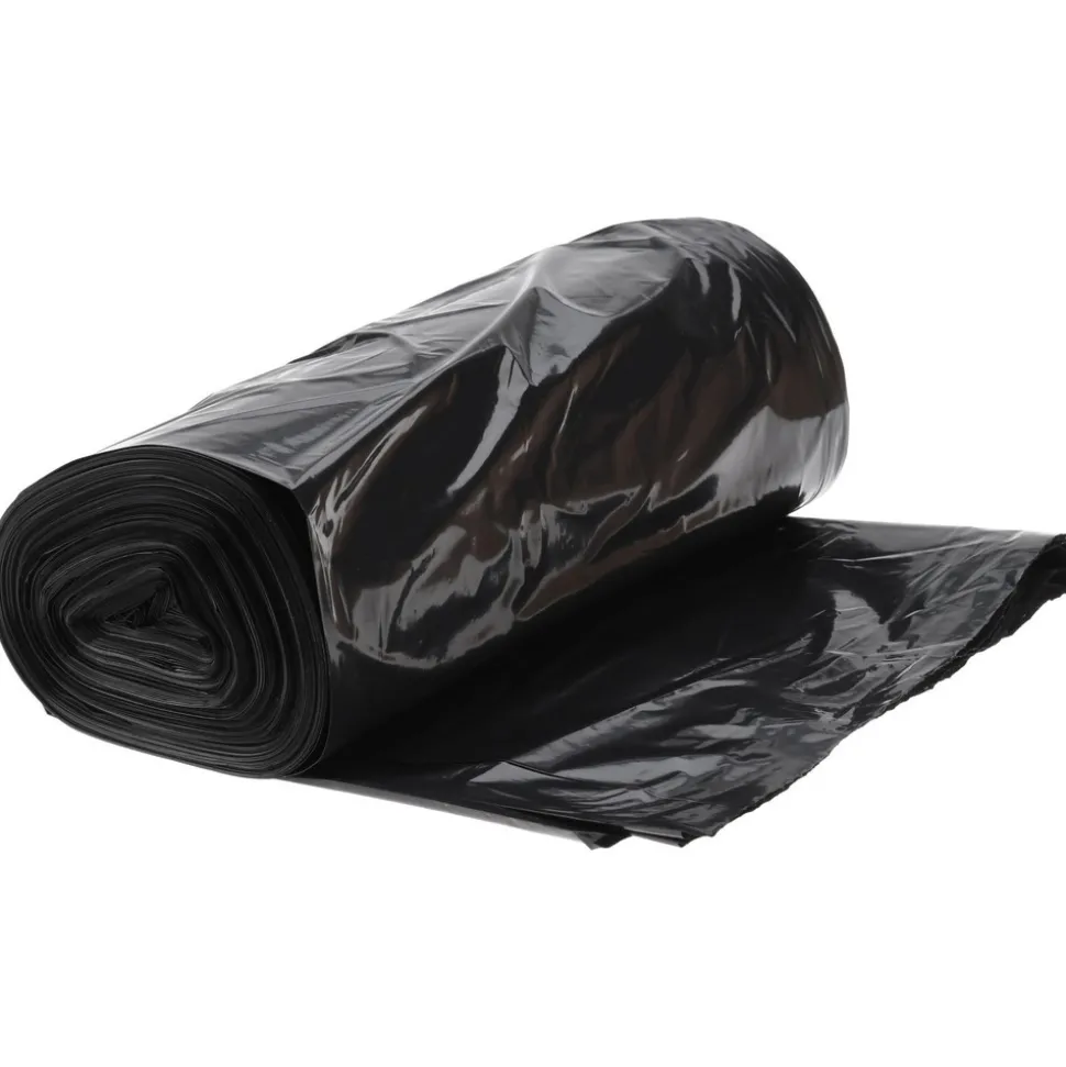 Heavy Duty Trash Bags: 60.000 gal, 1.1 mil, Pack of 100