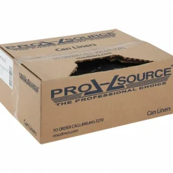 Heavy Duty Trash Bags: 45.000 gal, 1 mil, Pack of 125
