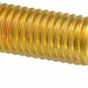 Hex Head Cap Screw: 5/8-11, 2" Length Under Head, Grade 8 Steel, Yellow Zinc Dichromate Finish