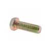 Hex Head Cap Screw: 5/8-11, 2" Length Under Head, Grade 8 Steel, Yellow Zinc Dichromate Finish