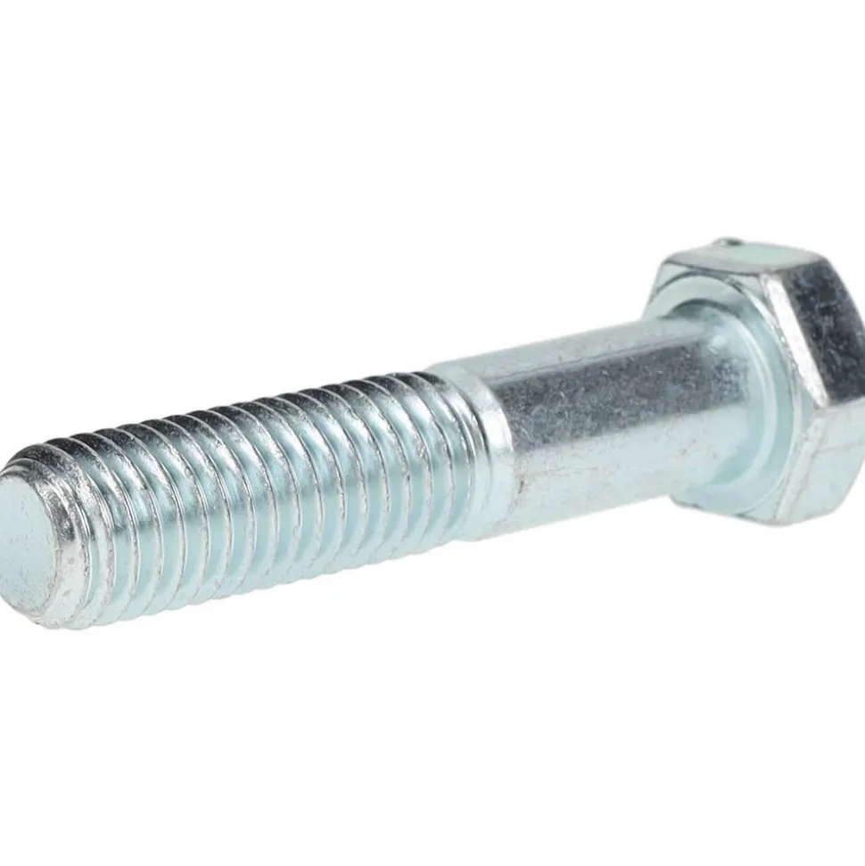 Hex Head Cap Screw: 5/8-11, 3" Length Under Head, Grade 5 Steel, Zinc Finish