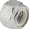 Hex Lock Nut: Insert Lock, Nylon Insert, 1/2-13, Grade 18-8 Stainless Steel