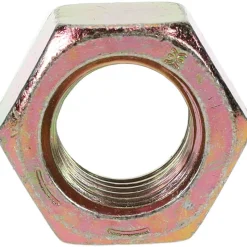 Hex Nut: 3/4-10, Grade 8 Steel, Yellow Zinc Dichromate Finish
