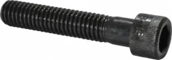 Hex Socket Cap Screw: 3/8-16, 2" Length Under Head, Alloy Steel, Black Oxide Finish