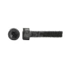 Hex Socket Cap Screw: 1/2-13, 2-1/2" Length Under Head, Alloy Steel, Black Oxide Finish