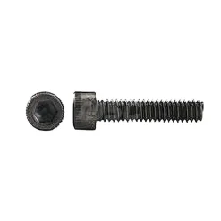 Hex Socket Cap Screw: 1/2-13, 2-1/2" Length Under Head, Alloy Steel, Black Oxide Finish