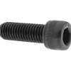 Hex Socket Cap Screw: 1/2-13, 1-1/2" Length Under Head, Alloy Steel, Black Oxide Finish