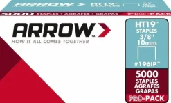 High Carbon Steel Light-Duty Staple: 3/8" Leg Length