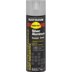 High Performance V2100 Enamel Spray Paint, Silver Aluminum, 15 oz