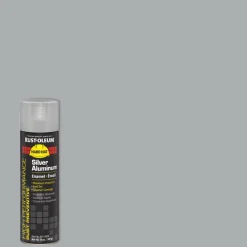 High Performance V2100 Enamel Spray Paint, Silver Aluminum, 15 oz