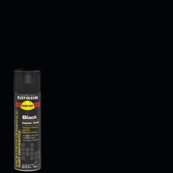 High Performance V2100 Enamel Spray Paint, Black, Gloss, 15 oz