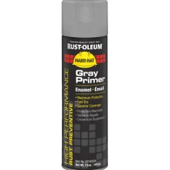 High Performance V2100 Enamel Spray Primer, Gray, Gloss, 15 oz