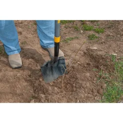 10-5/8" High, Round Steel Shovel