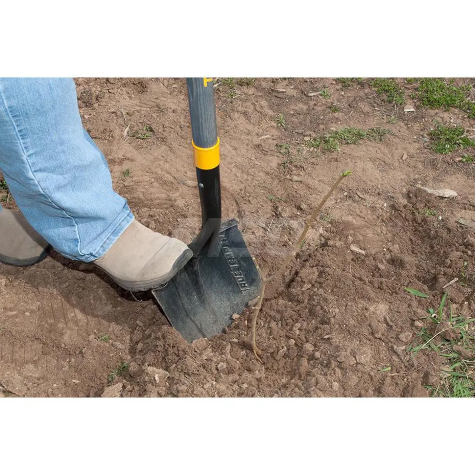 10-5/8" High, Round Steel Shovel