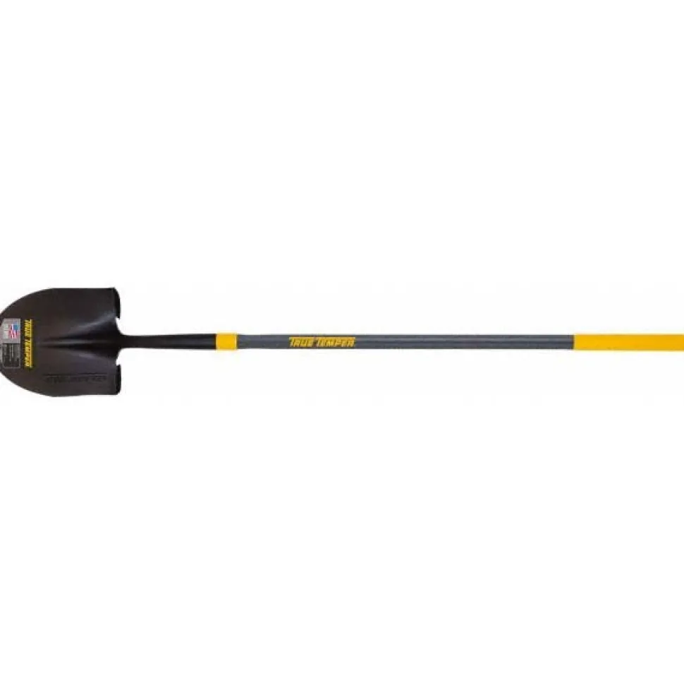 10-5/8" High, Round Steel Shovel