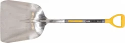 18-1/2" High, Square Aluminum Scoop