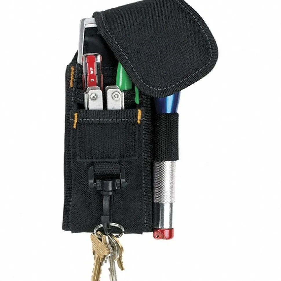 Holder: 5 Pockets, Polyester, Black