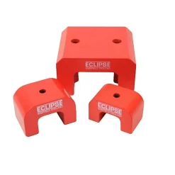 1 Hole, 0.1969" Hole Dia, 51/64" Overall Width, 1-3/16" Deep, 51/64" High, 9.5 Lb Average Pull Force, Alnico Power Magnets