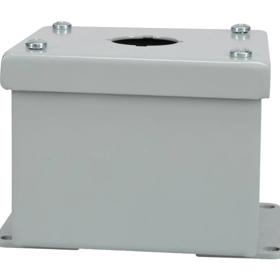 1 Hole, 1.203" Hole Dia, Steel Pushbutton Switch Enclosure