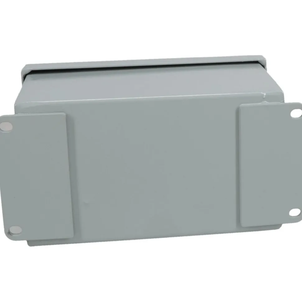 2 Hole, 1.203" Hole Dia, Steel Pushbutton Switch Enclosure