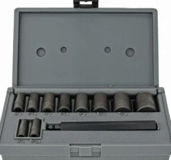 Hollow Punch Set: 11 Pc, 0.25 to 1"