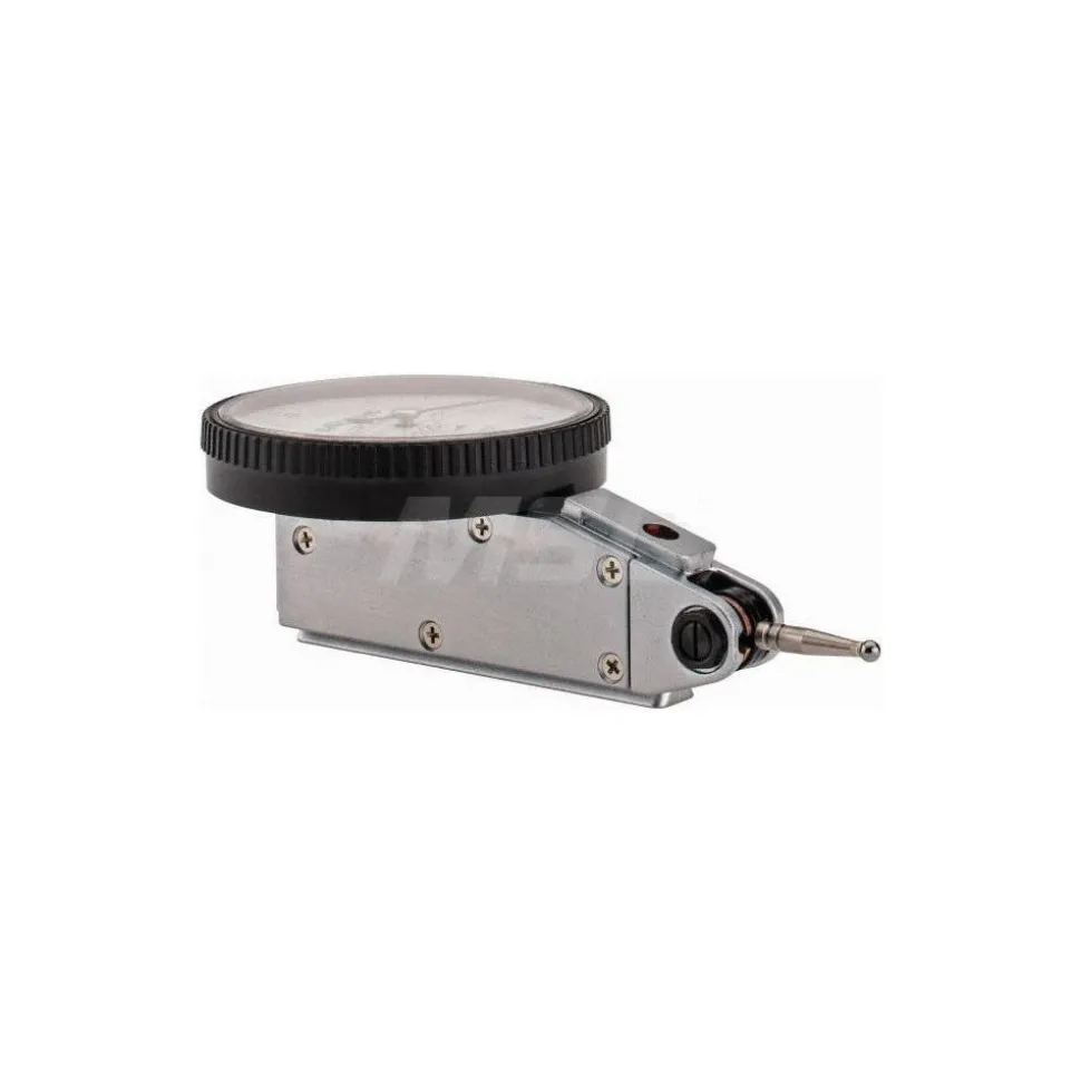 Horizontal Dial Test Indicator: 0.0080" Max, 0-4-0 Dial Reading, 0.000100" Accuracy