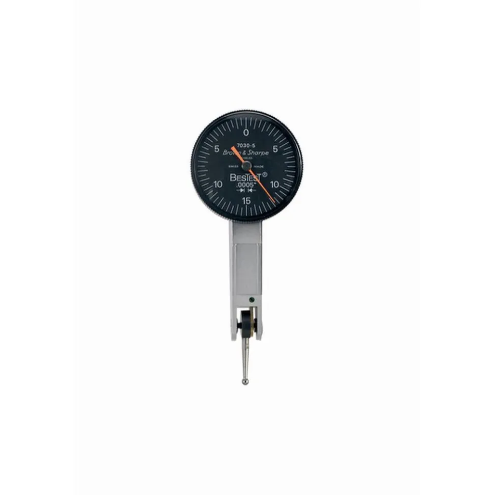 Horizontal Dial Test Indicator: 0.0300" Max, 0-15-0 Dial Reading