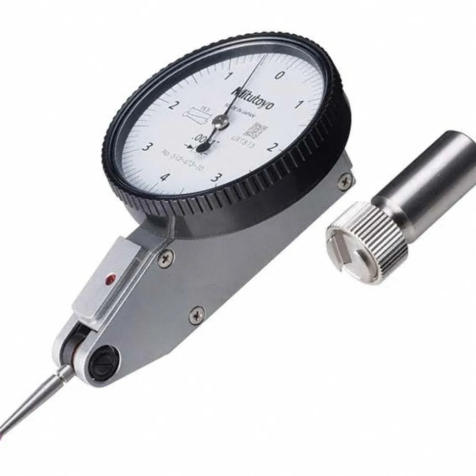 Horizontal Dial Test Indicator: 0-4-0 Dial Reading, 0.000100" Accuracy