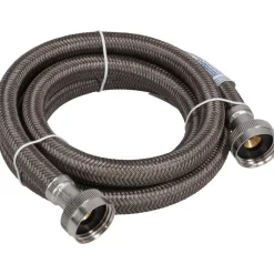 3/4" Hose Bibb Inlet, 3/4" Hose Bibb Outlet, Brass Flexible Connector