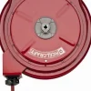 Hose Reel with Hose: 3/8" ID Hose x 50', Spring Retractable