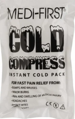 Hot & Cold Packs: Pack Type: Cold; Overall Width: 4 in