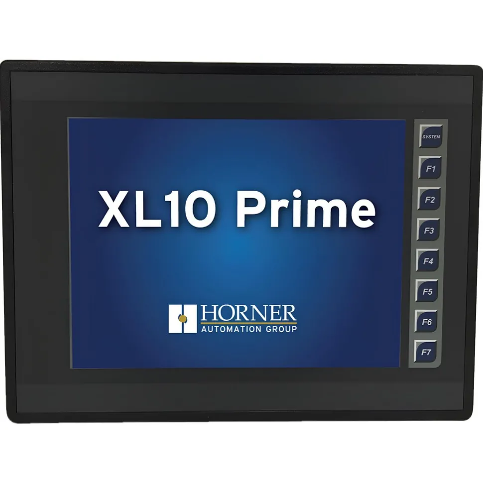 Human Machine Interfaces (HMIs): Integrated PLC: Yes; Display Type: 5.7" VGA TFT; Function Keys: Yes; Audio Type: No Audio Capability