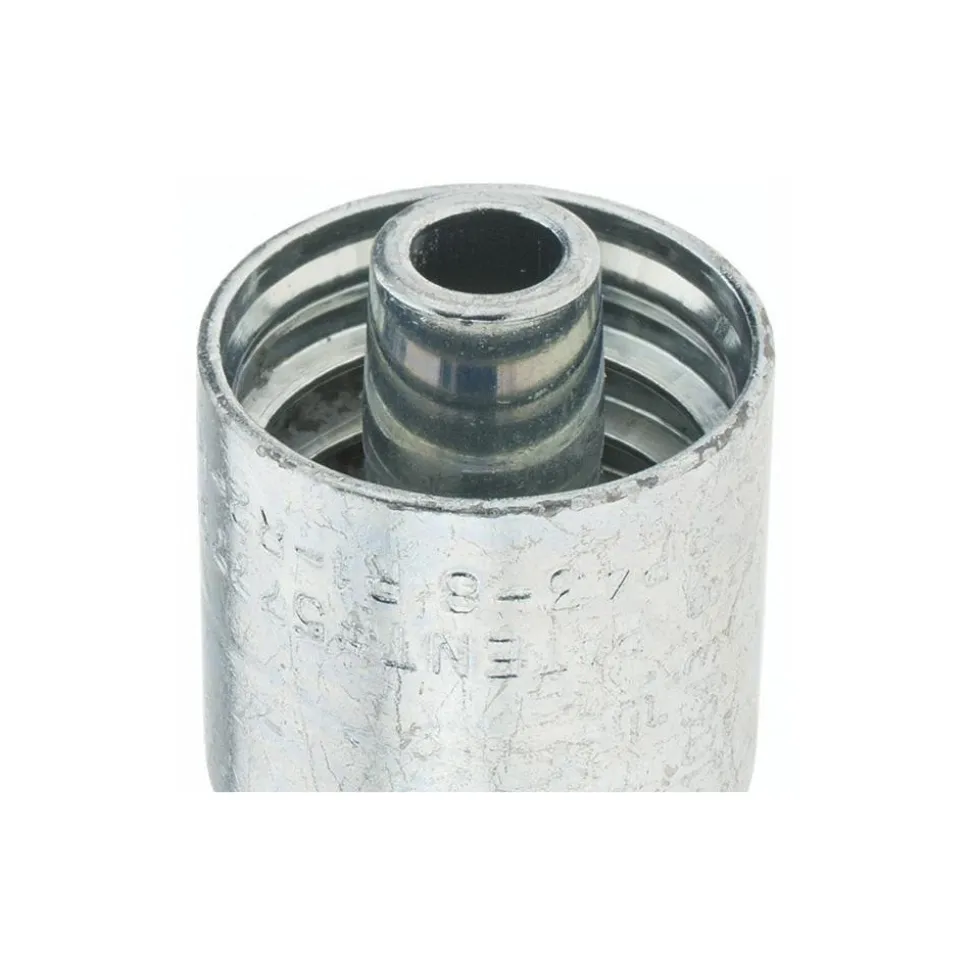 Hydraulic Hose Female JIC 37 deg Swivel Fitting: 0.5000" Hose ID, Hose Size 8, 1/2" Thread