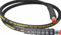 Hydraulic Pump Hose: 3/8" ID, 6' OAL, Rubber, 10,000 Max psi