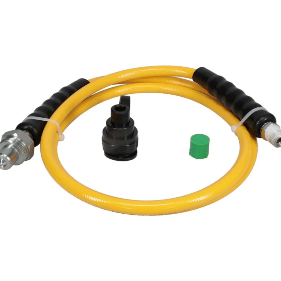 Hydraulic Pump Hose: 1/4" ID, 6' OAL, Thermoplastic, 10,000 Max psi