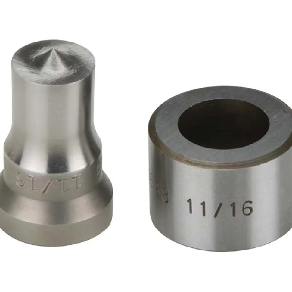 Hydraulic Punch Press Dies & Punches: Type: Punch Die Set; Diameter (mm): 17.50; Diameter (Decimal Inch): 0.6250; Diameter (Inch): 5/8