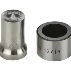 Hydraulic Punch Press Dies & Punches: Type: Punch Die Set; Diameter (mm): 20.60; Diameter (Decimal Inch): 0.7500; Diameter (Inch): 3/4