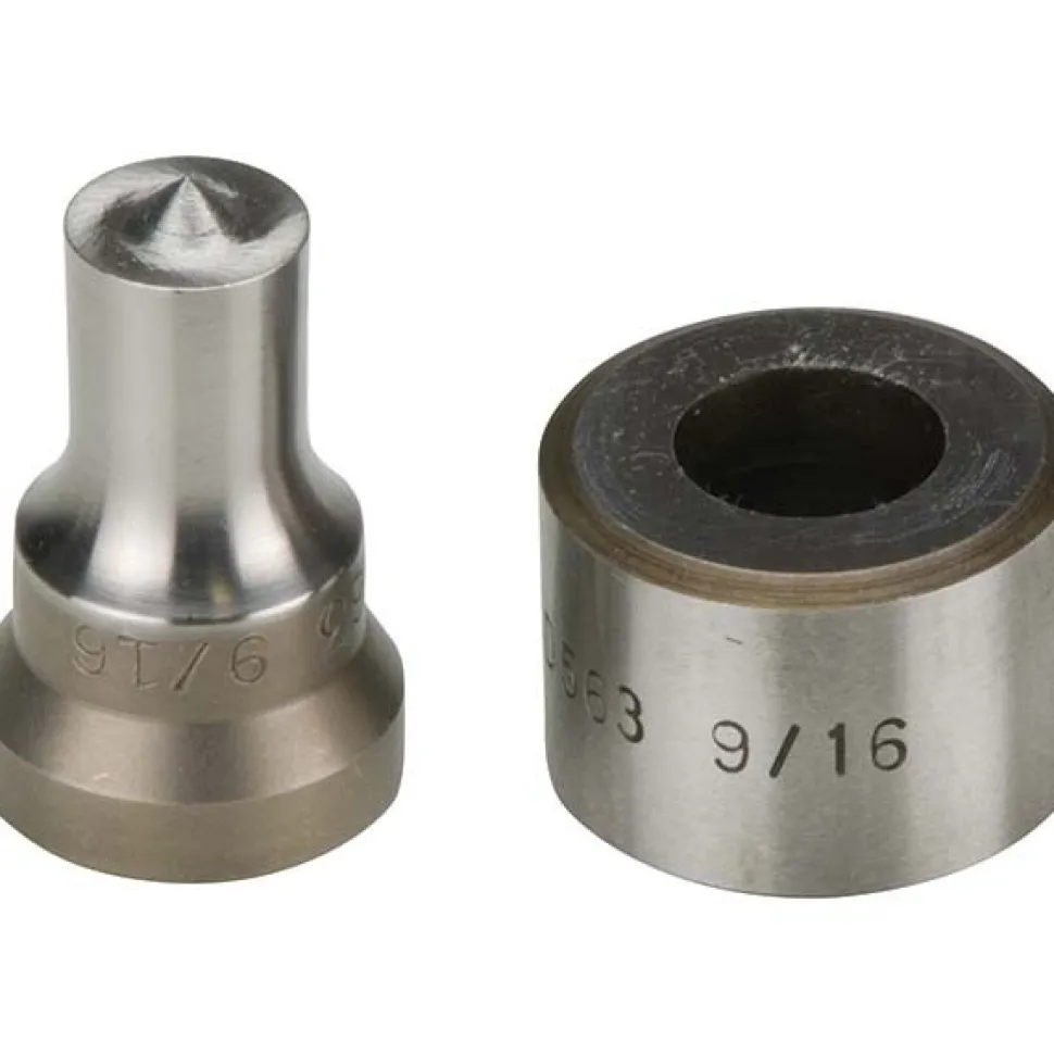 Hydraulic Punch Press Dies & Punches: Type: Punch Die Set; Diameter (mm): 14.30; Diameter (Decimal Inch): 0.5000; Diameter (Inch): 1/2