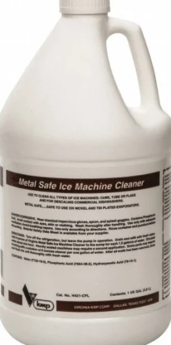 Ice Machine Cleaner, Metal Safe Ice Machine Cleaner & Scale Remover: 1 gal