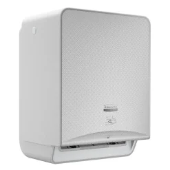ICON Automatic Hard Roll Towel Dispenser, with Silver Mosaic Design Faceplate, 16.53