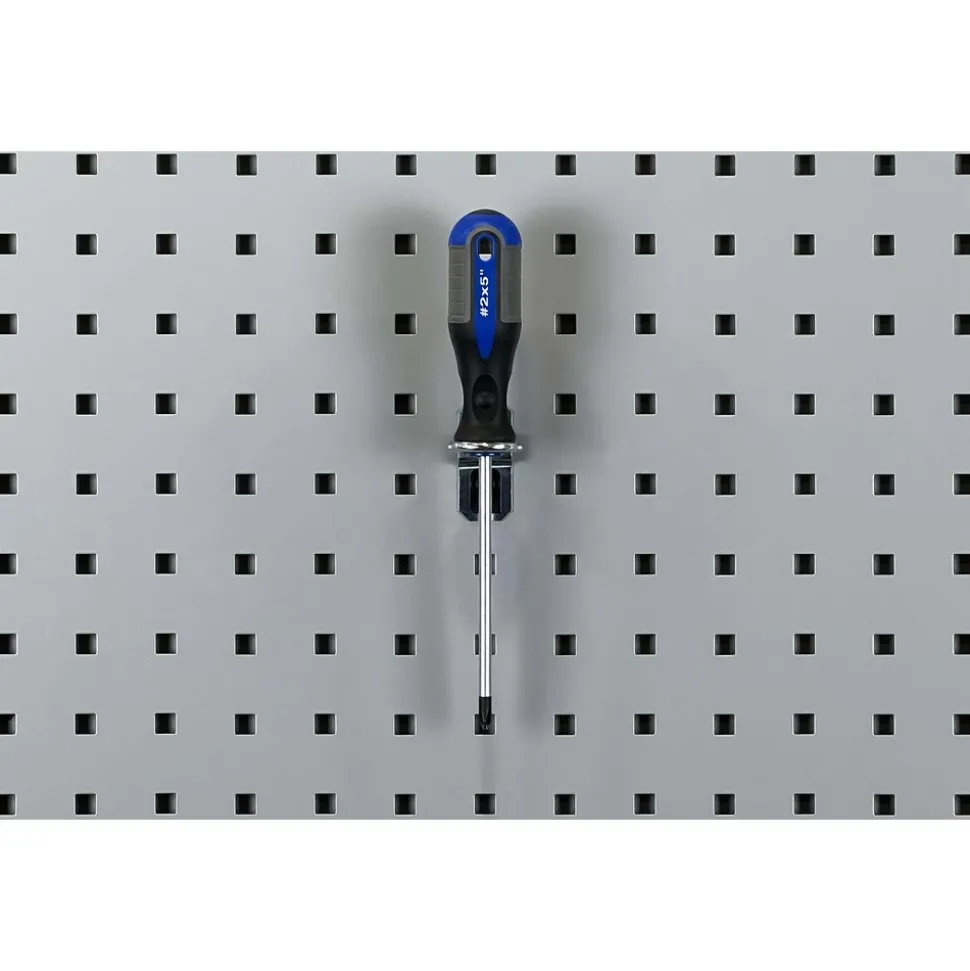 1" ID, 3/16" Dia, 1-5/8" Long Single Ring Tool Holder Pegboard Hook