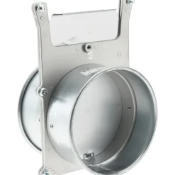 6" ID, Galvanized Duct Blast Gate