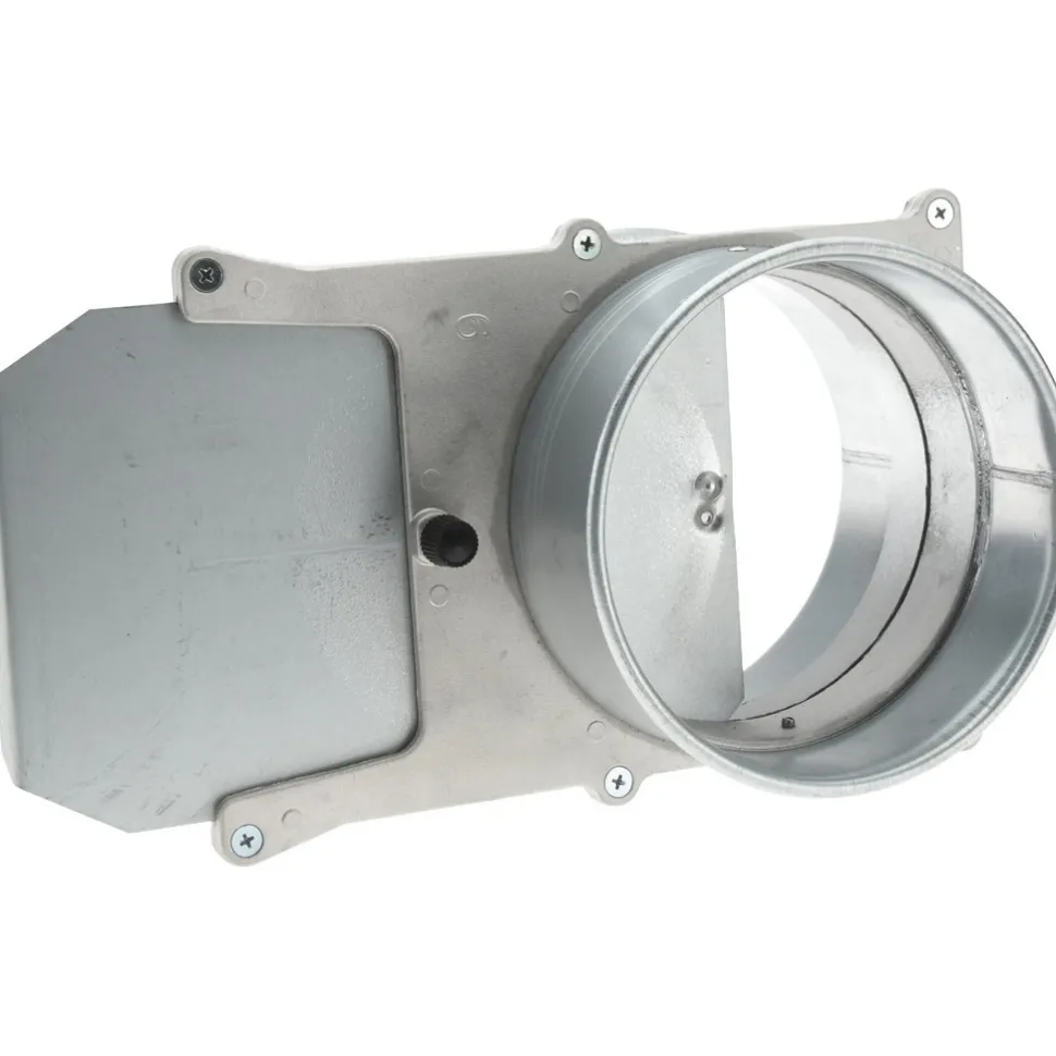 6" ID, Galvanized Duct Blast Gate
