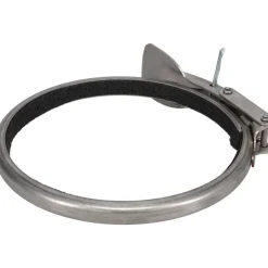 6" ID Galvanized Duct Clamp with PVC Seal