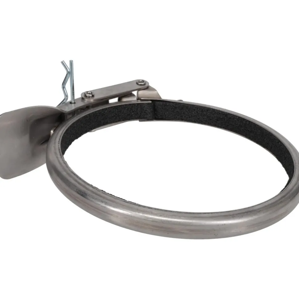6" ID Galvanized Duct Clamp with PVC Seal