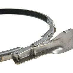 10" ID Galvanized Duct Clamp with PVC Seal