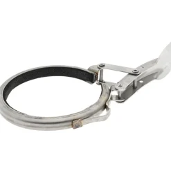 4" ID Galvanized Duct Clamp with PVC Seal